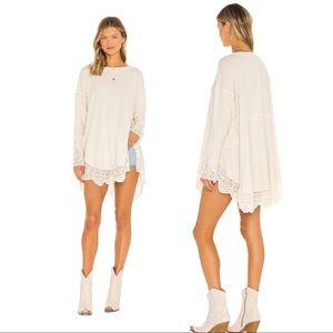 NEW Free People Sparrow Tunic in Tea Size XS